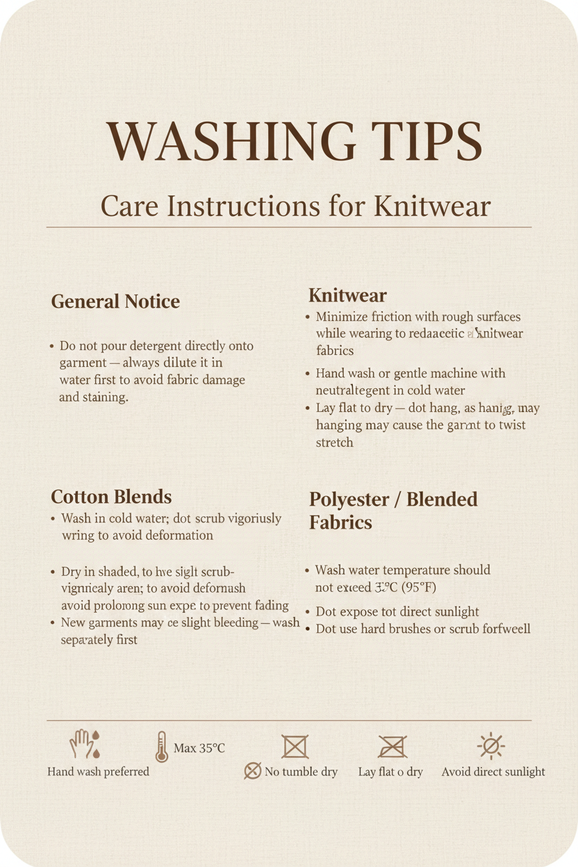 Washing Tips - English Only